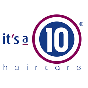 It's a 10 Haircare logo