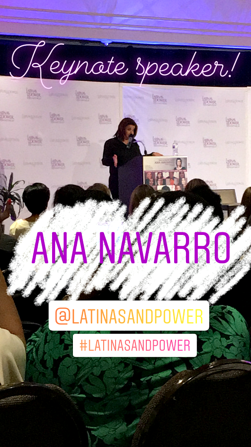 Ana Navarro at Latinas and Power Symposium 2018
